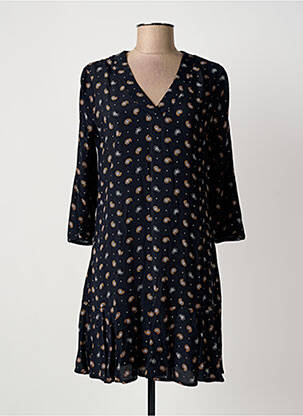 Rochie scurtă mâneci lungi mâneci lungi negru I.CODE (By IKKS) femeie
