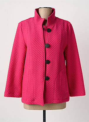 Jachete casual buzunare roz DOLCEZZA femeie