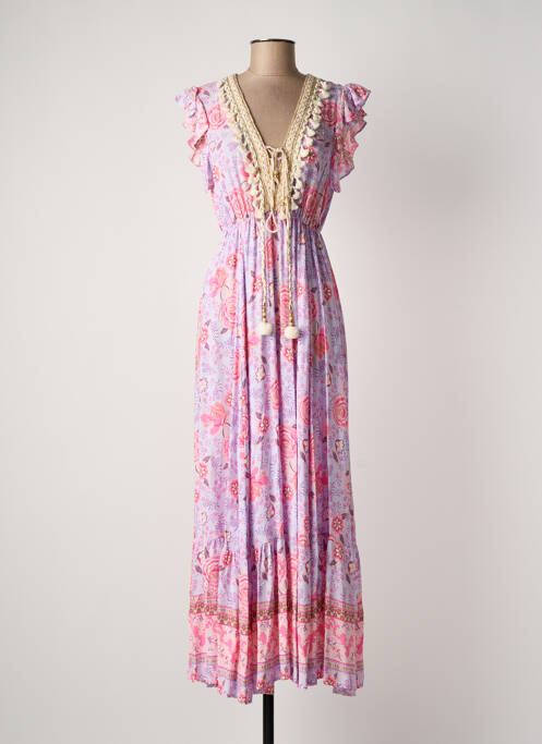 Rochie lungă violet LAST QUEEN femeie