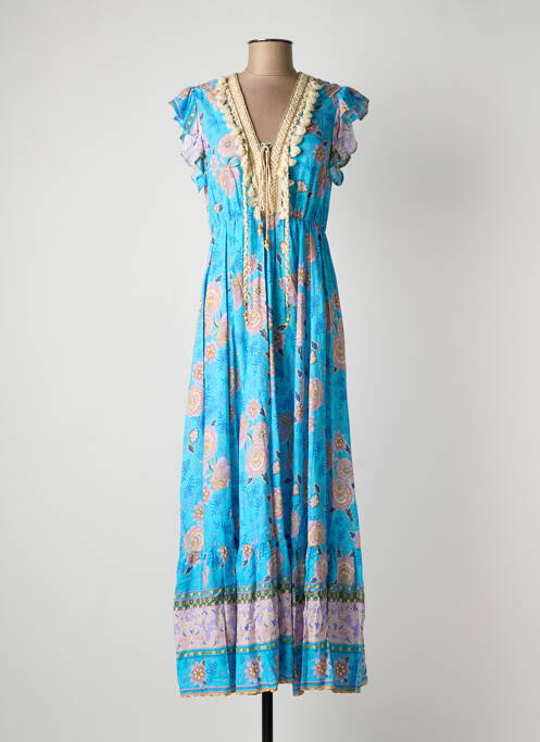 Rochie lungă albastru LAST QUEEN femeie