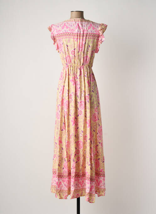 Rochie lungă galben LAST QUEEN femeie