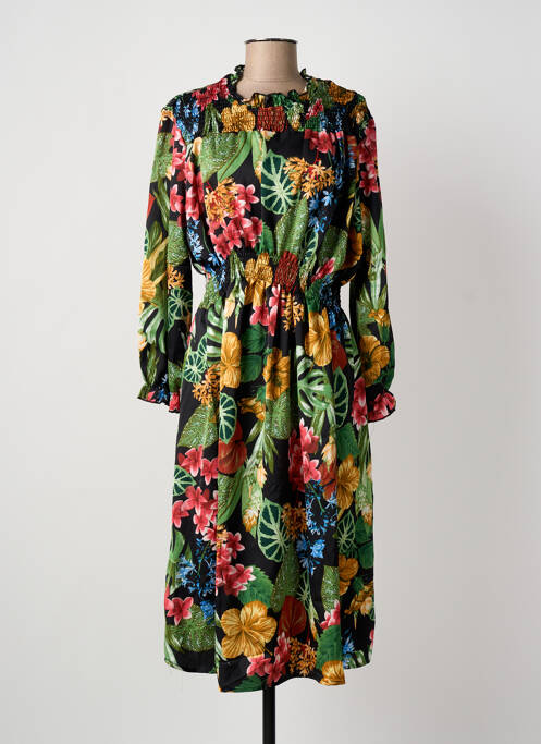 Rochie midi negru QUEEN'S femeie