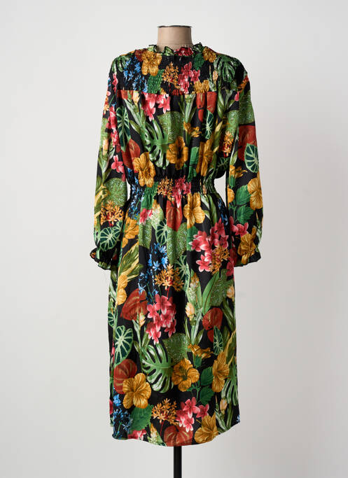 Rochie midi negru QUEEN'S femeie