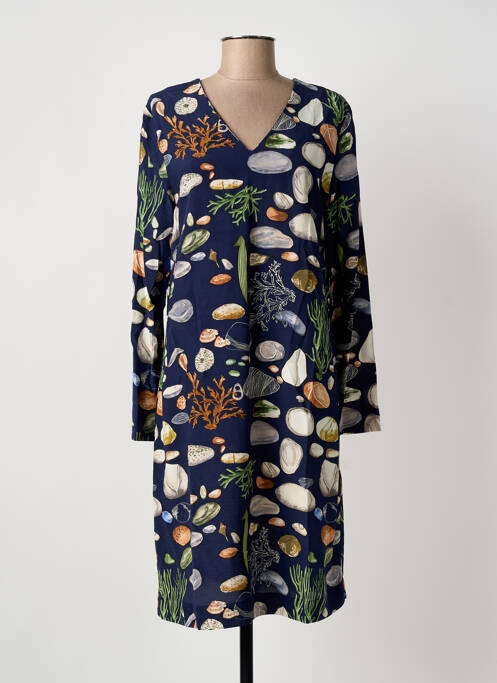 Rochie midi albastru NICE THINGS femeie