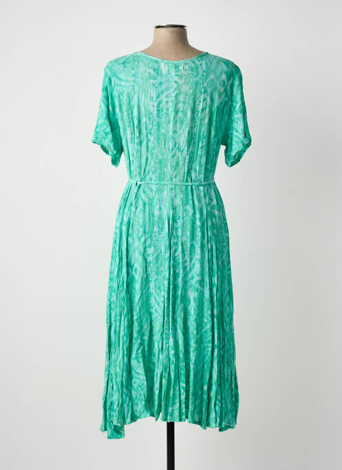 Rochie midi verde ORIENTIQUE NATURALLY femeie