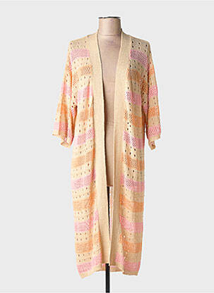 Vestă cu mâneci lungi portocaliu NEKANE femeie