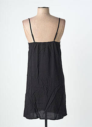 Rochie midi bretele subțiri negru GRACE & MILA femeie