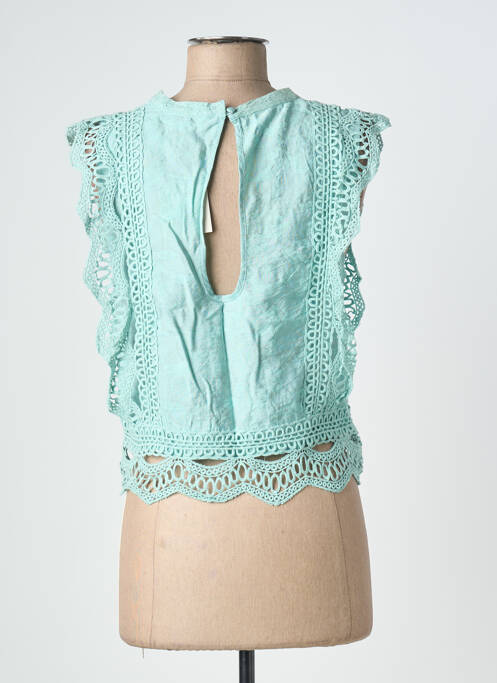 Top albastru NEKANE femeie