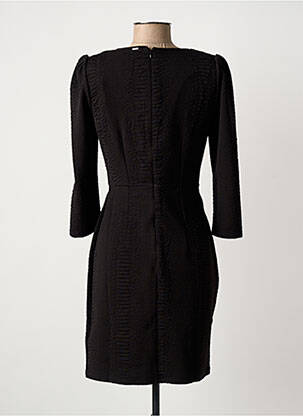 Rochie midi mâneci 3/4 mâneci 3/4 negru IKKS femeie