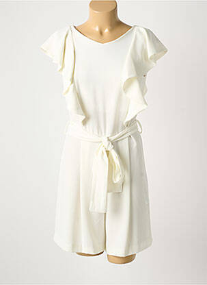 Salopetă scurtă alb RINASCIMENTO femeie