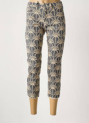 Pantalon trei sferturi gri PLEASE femeie