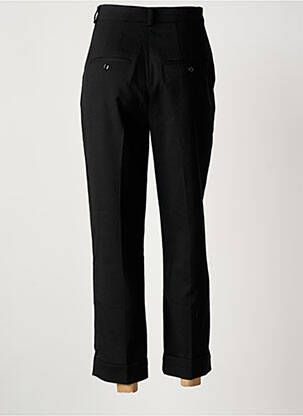 Pantalon 7/8 elasticitate mărime normală negru IDANO femeie