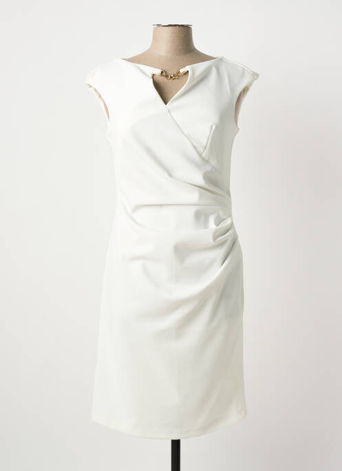 Rochie midi alb RINASCIMENTO femeie