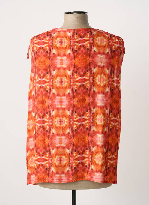 Top portocaliu LA FEE MARABOUTEE femeie