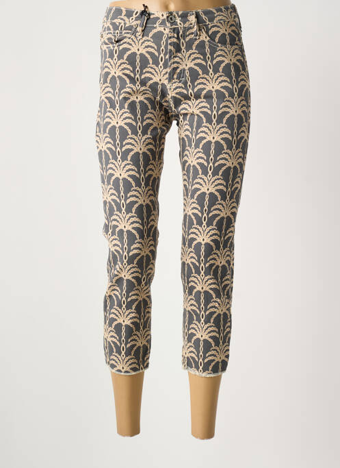 Pantalon trei sferturi gri PLEASE femeie