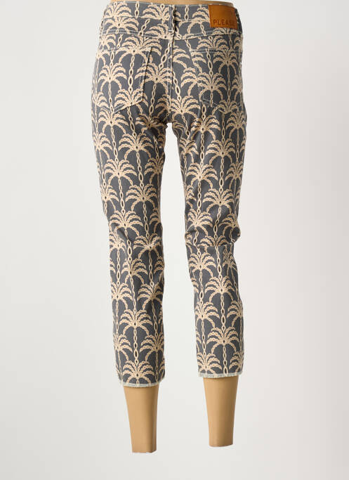 Pantalon trei sferturi gri PLEASE femeie