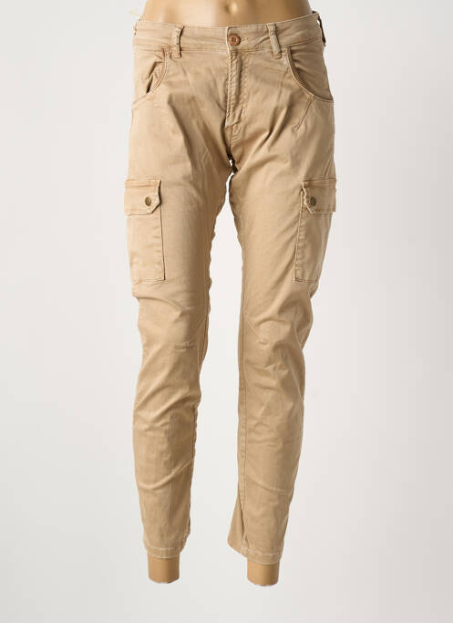 Pantalon cargo maro LE TEMPS DES CERISES femeie