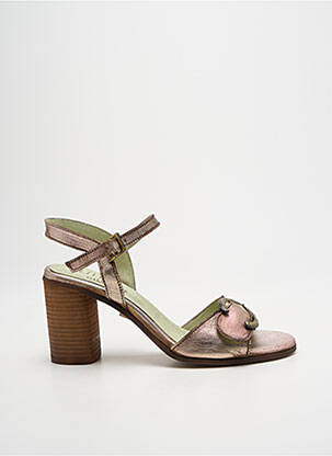 Sandale/Pantofi decupați roz LITTLE ...LA SUITE femeie