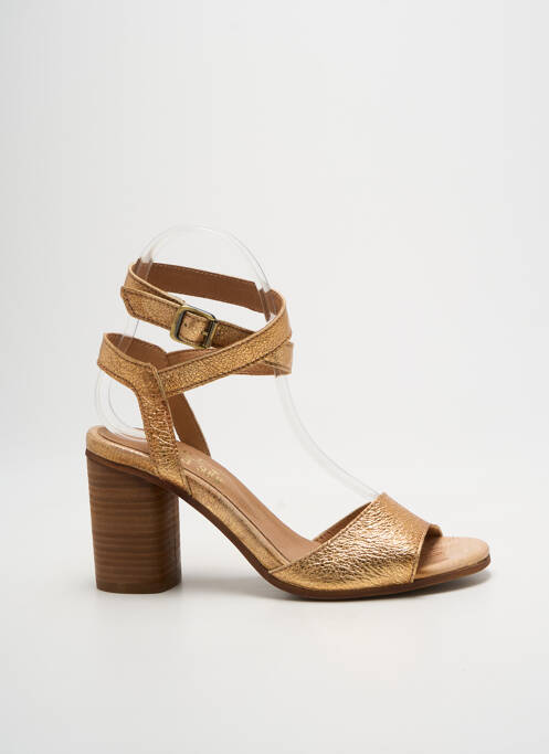 Sandale/Pantofi decupați auriu LITTLE ...LA SUITE femeie