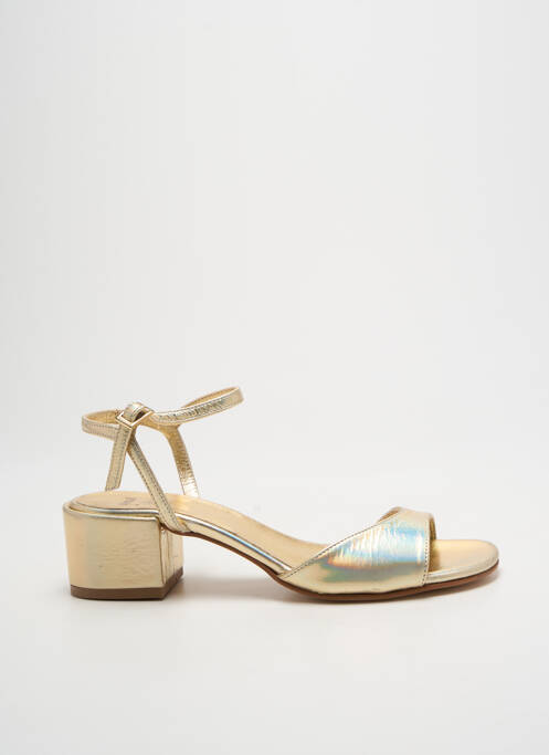 Sandale/Pantofi decupați auriu NIMAL femeie