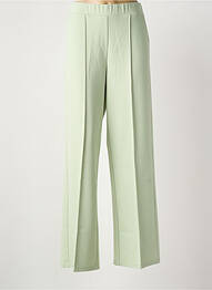 Pantalon drept elasticitate mărime normală verde SANDWICH femme