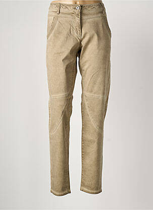 Pantalon slim verde SANDWICH femeie