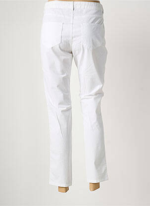 Pantalon 7/8 elasticitate mărime normală alb ONE STEP femeie