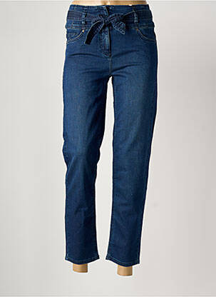 Blugi cu croială slim albastru SANDWICH femeie