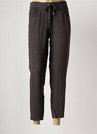 Pantalon 7/8 talie elastică mărime normală gri SANDWICH femme