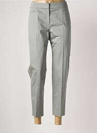Pantalon chino țesătură poplin mărime normală gri ATELIER GARDEUR femme