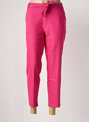 Pantalon 7/8 elasticitate mărime normală roz PARA MI femeie