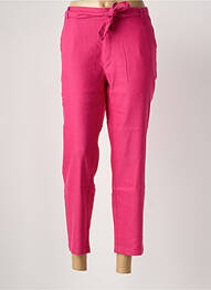 Pantalon 7/8 elasticitate mărime normală roz PARA MI femme