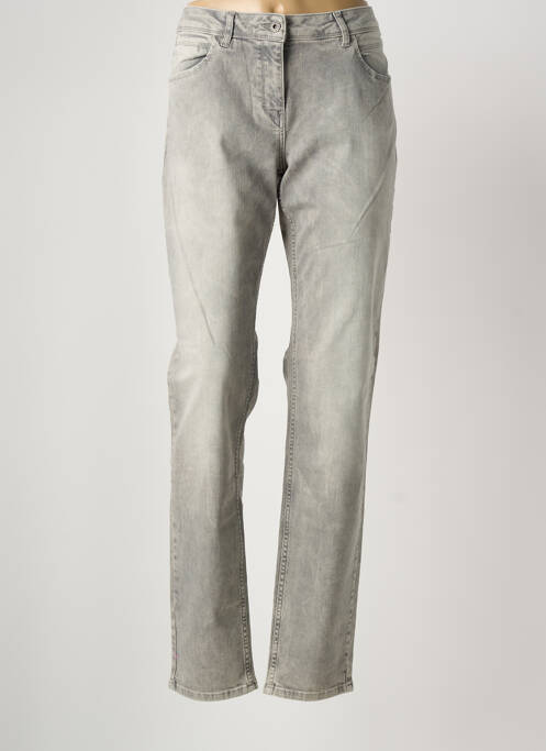 Blugi cu croială slim gri SANDWICH femeie