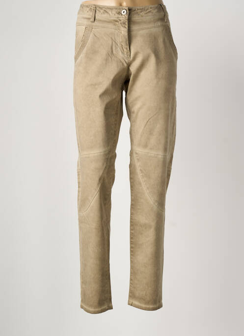 Pantalon slim verde SANDWICH femeie