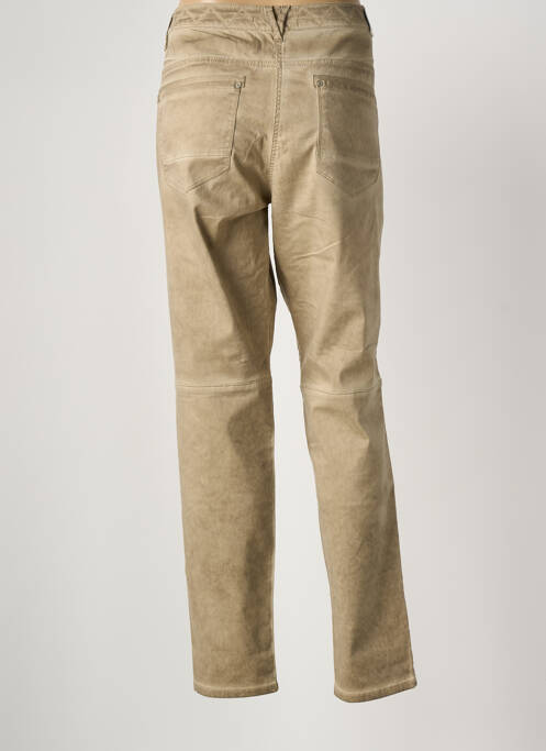 Pantalon slim verde SANDWICH femeie