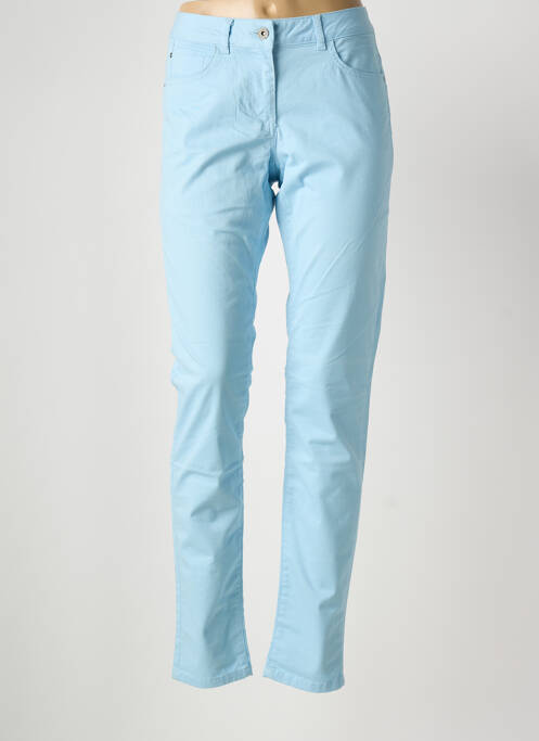 Blugi cu croială slim albastru SANDWICH femeie