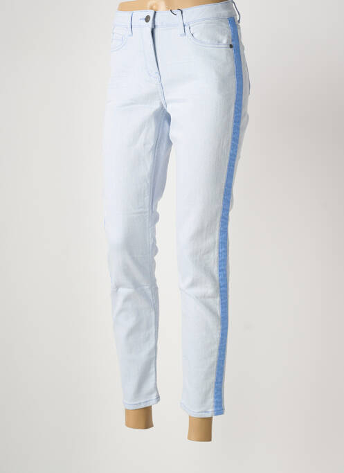 Blugi cu croială slim albastru SANDWICH femeie