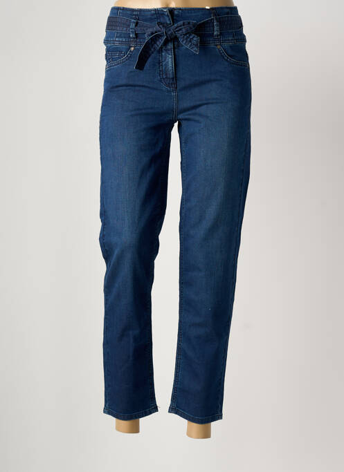 Blugi cu croială slim albastru SANDWICH femeie
