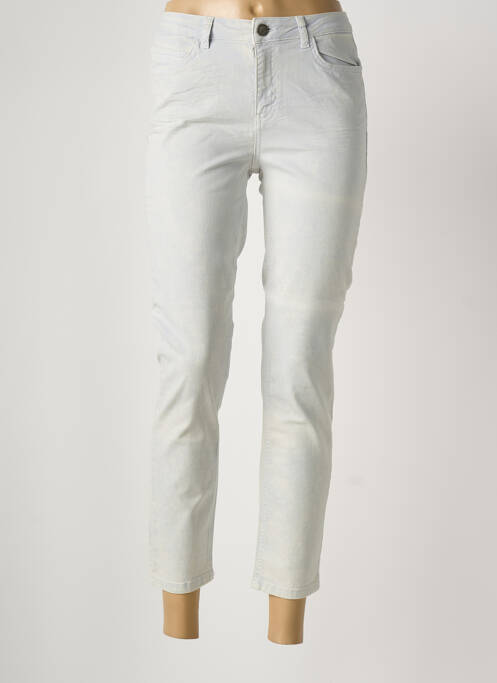 Blugi cu croială slim gri YAYA femeie