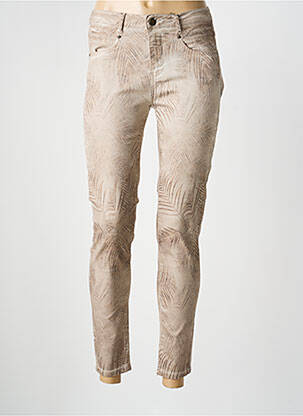 Blugi skinny maro EVA KAYAN femeie