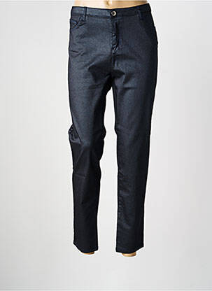 Pantalon slim albastru EVA KAYAN femeie