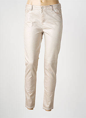 Pantalon slim argintiu EVA KAYAN femeie