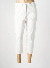 Pantalon trei sferturi elasticitate mărime normală bej SANDWICH femme