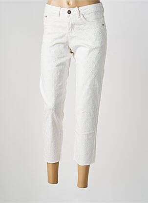 Blugi cu croială slim bej CREAM femeie