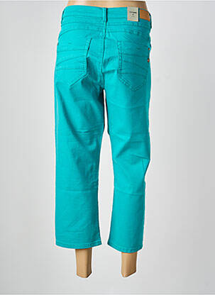 Pantalon trei sferturi elasticitate mărime normală verde CREAM femeie