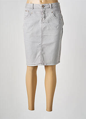 Fustă midi gri CREAM femeie