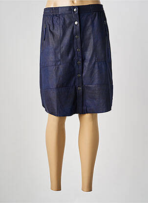 Fustă midi albastru SANDWICH femeie