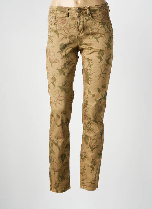 Pantalon slim maro CREAM femeie