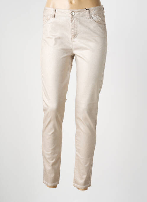 Pantalon slim argintiu EVA KAYAN femeie