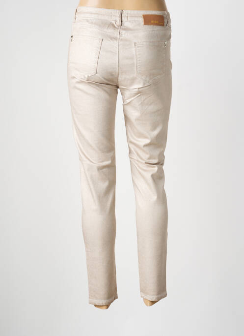 Pantalon slim argintiu EVA KAYAN femeie